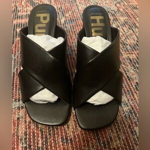 Hush Puppies Black Women's Mules